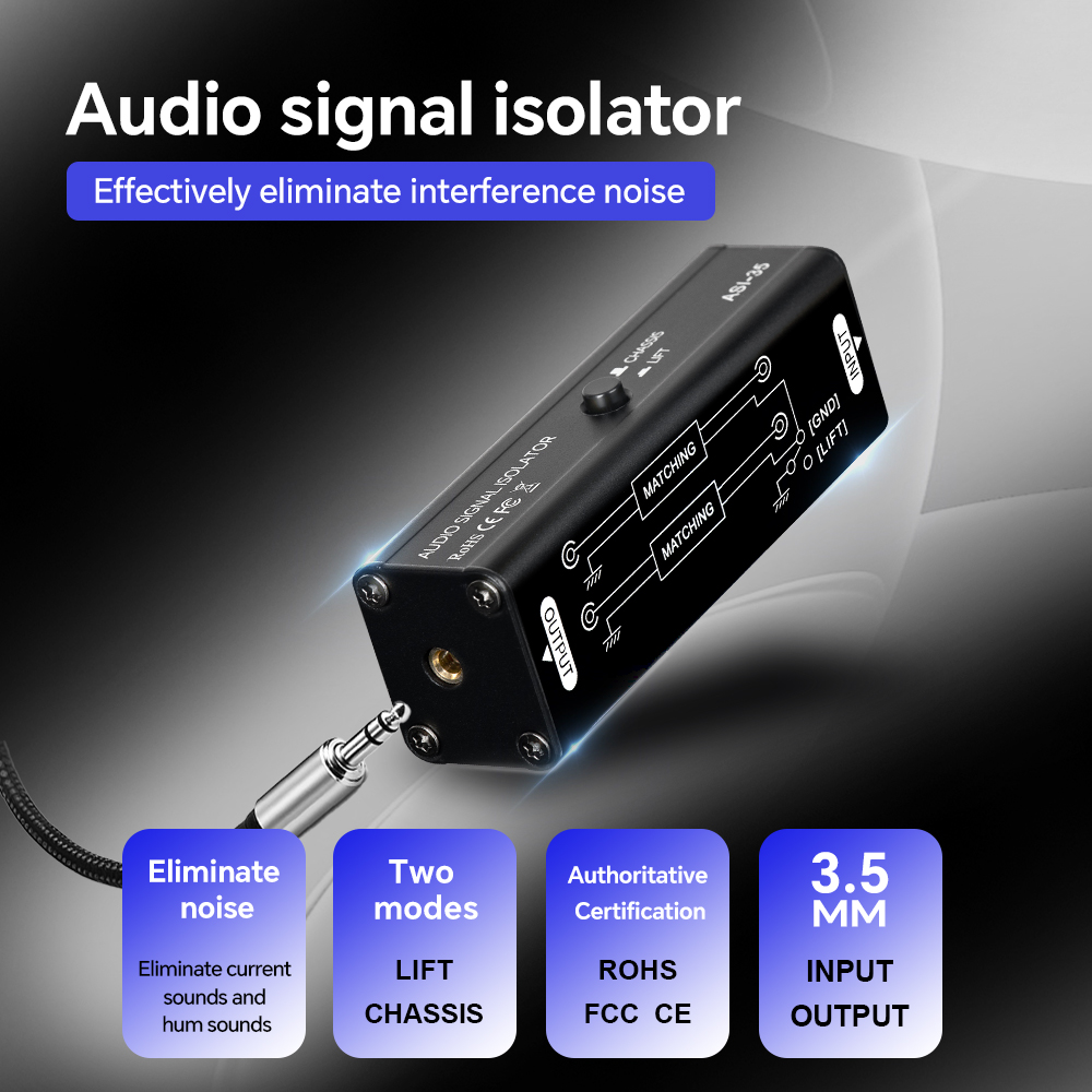 Audio Music Isolator - Professional Hum Eliminator Audio Signal Isolator