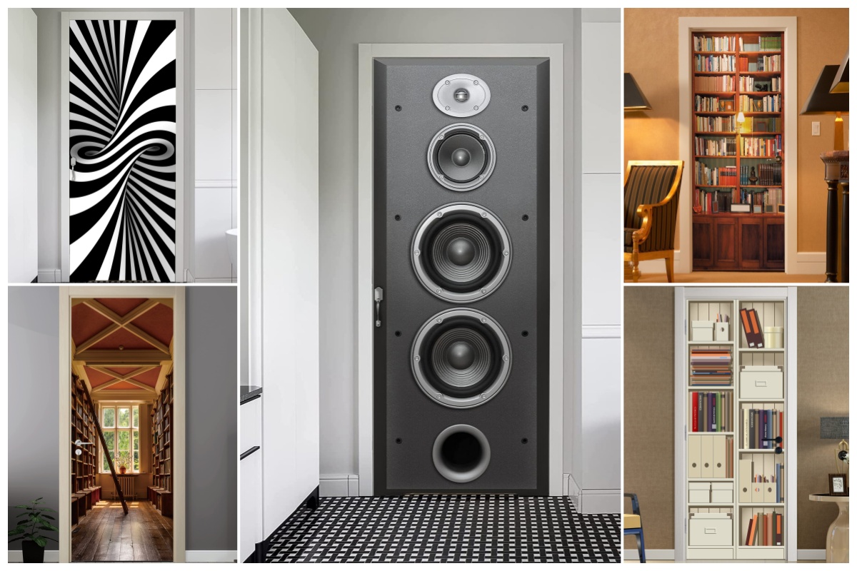 Audio Music Remove - Speaker Door Sticker Music Audio Wall
