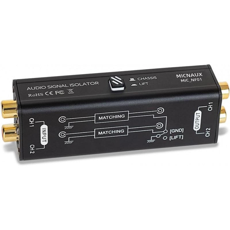 Audio Music Isolator - Professional Hum Eliminator Audio Signal Isolator