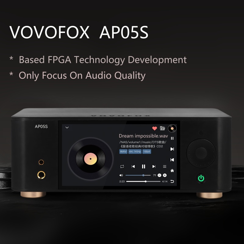 Audio Music Free Mp3 - VOVOFOX-HiFi AP05S Lossless Music Player Based