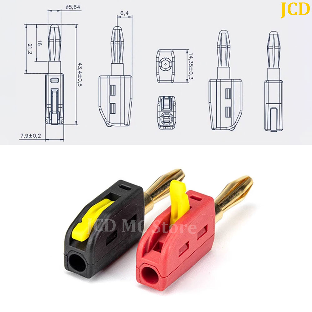 4mm Banana Plug 32A Banana Con - Audio Music Test recension och pris
