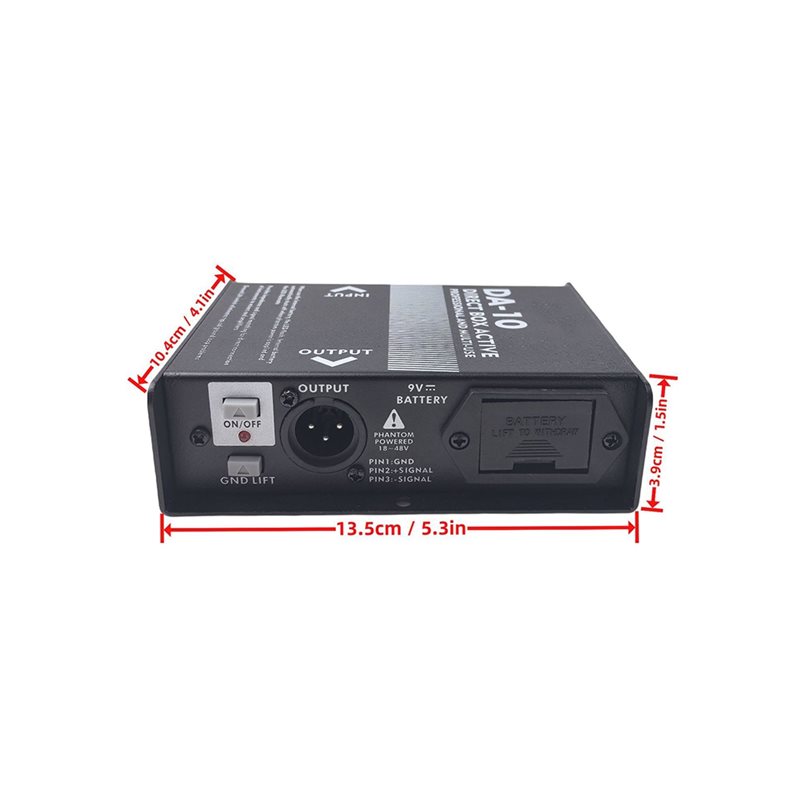 AU61-Da-10 Active DIBOX Impeda - Audio Music Isolator recension och pris