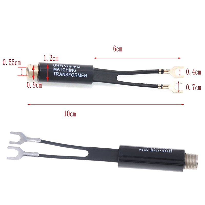 New Sale 2Pcs UHF/VHF/FM/TV F  - Audio Music Mp3 recension och pris