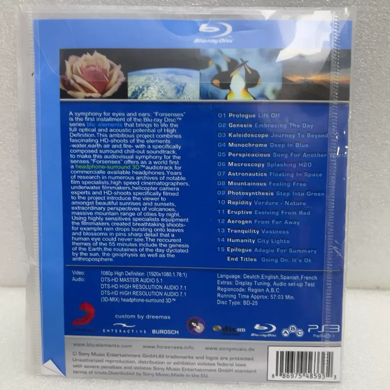 Sony Music Top Blu-ray Test Di - Audio Music Test recension och pris