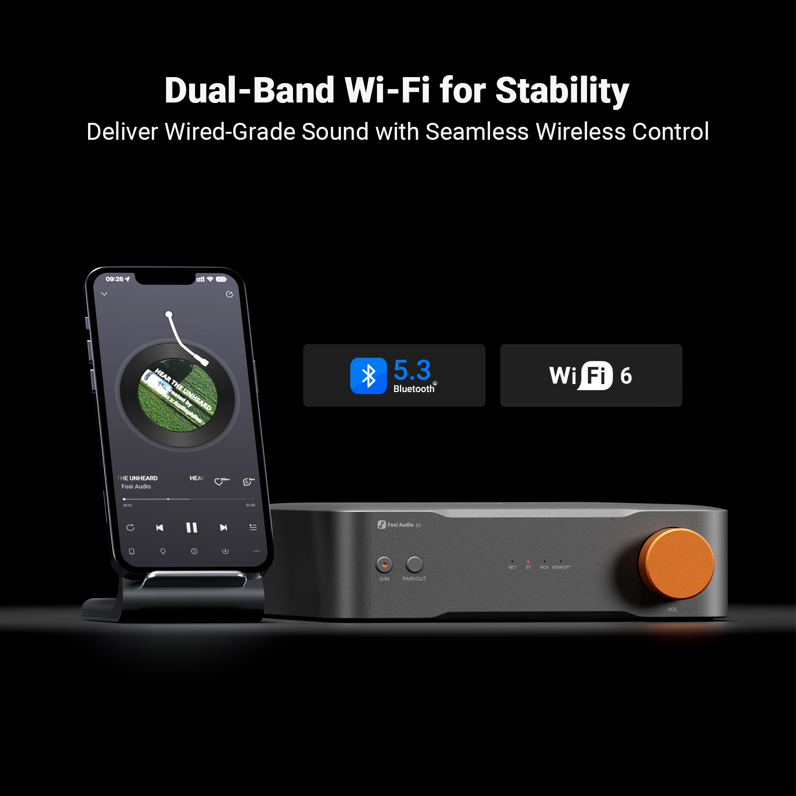 Fosi Audio Hi-Res Music Stream - Audio Music Free Mp3 recension och pris