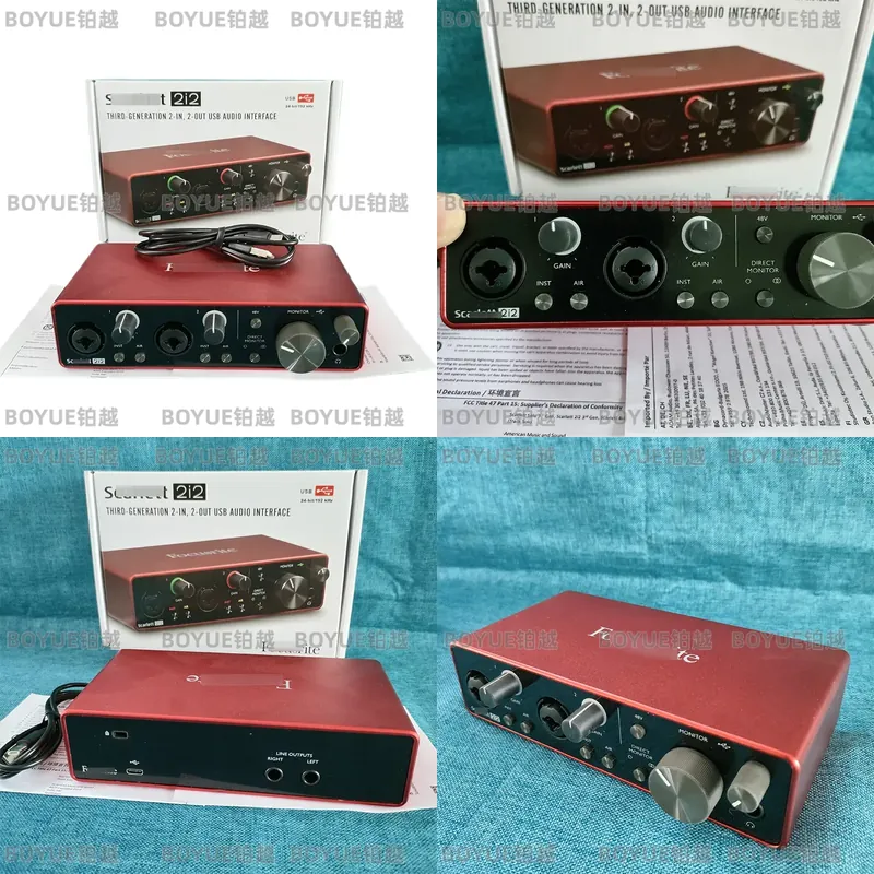 for Scarlett 2i2 3rd Gen USB A - Audio Music Gen recension och pris