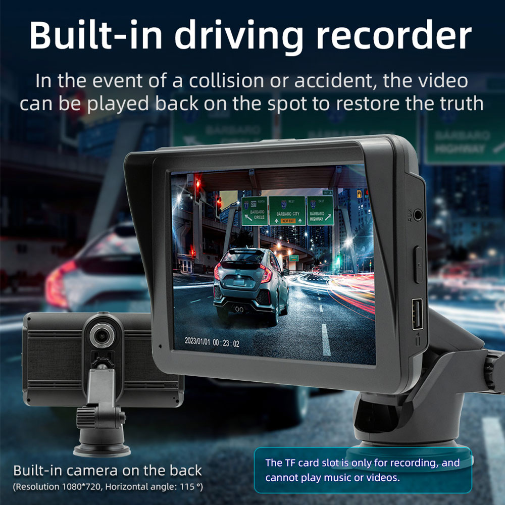 7-Inch Universal Touch HD Scre - Audio Music Name recension och pris