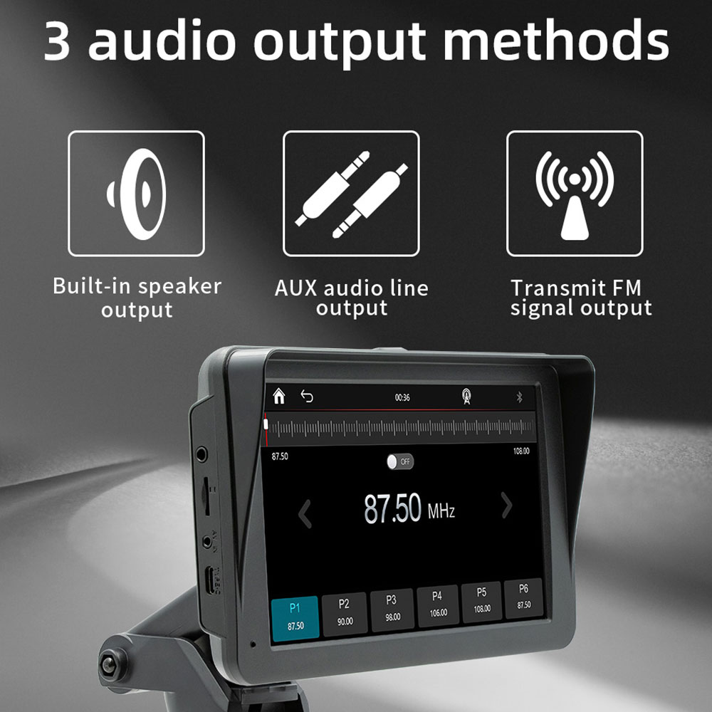 7-Inch Universal Touch HD Scre - Audio Music Name recension och pris