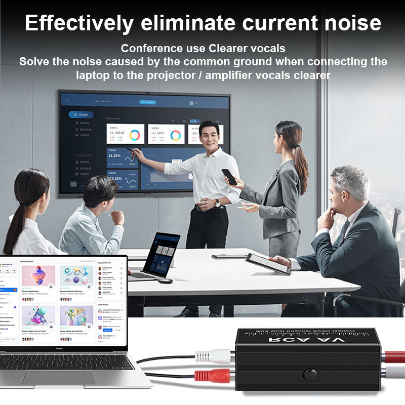 High Performance 2 Channel RCA - Audio Music Isolator recension och pris