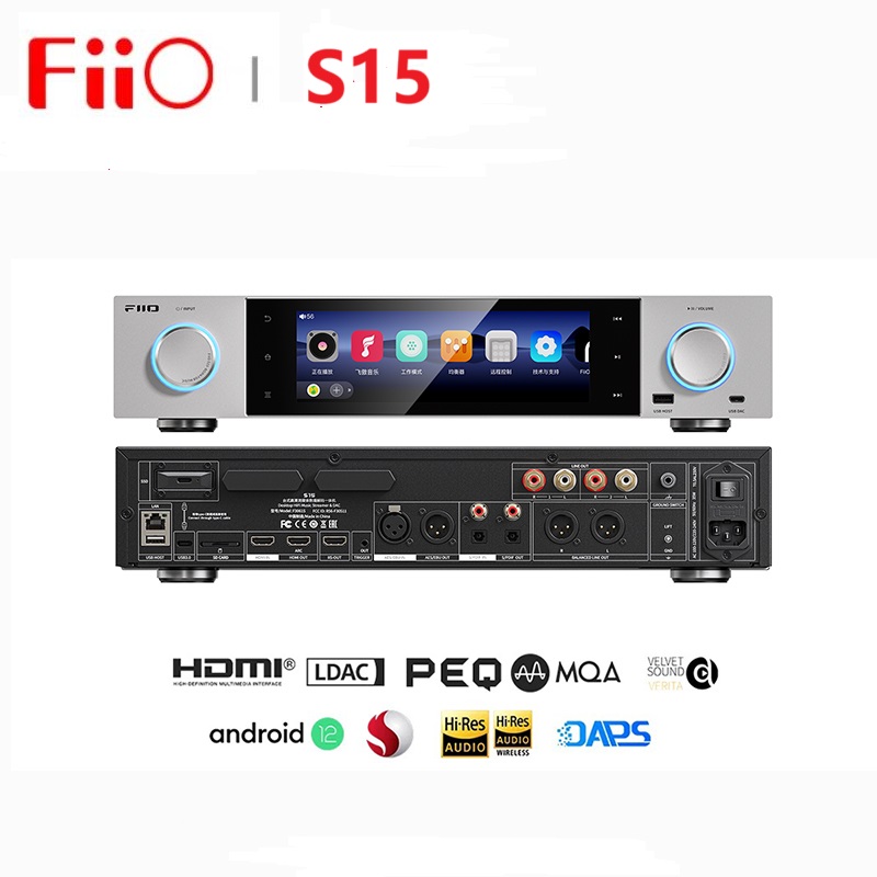 FiiO S15 Desktop Hi-Res Audio  - Audio Music Free Mp3 recension och pris