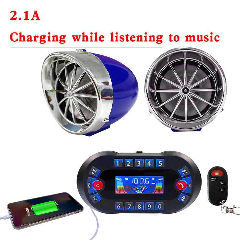 MT730 Motorcycle Bluetooth Spe - Audio Music Mp3 recension och pris