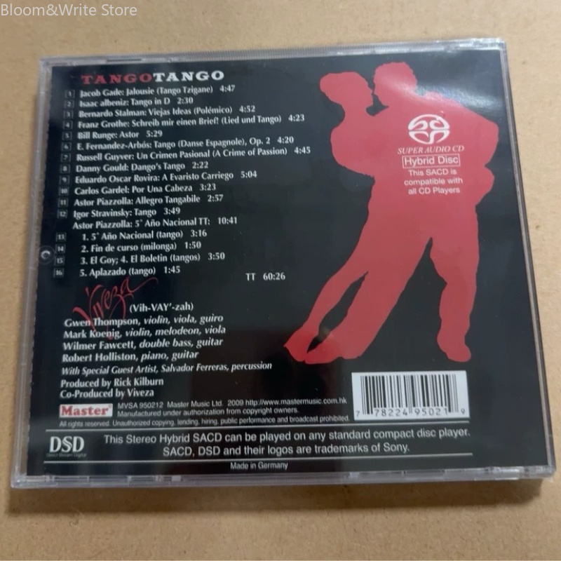 Tango Dance Music CD HIFI Audi - Audio Music Test recension och pris