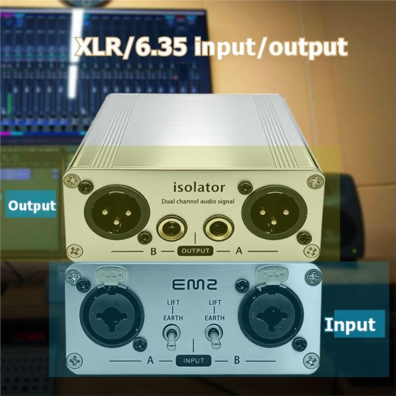 CJSD-XLR Audio Isolator Audio  - Audio Music Isolator recension och pris