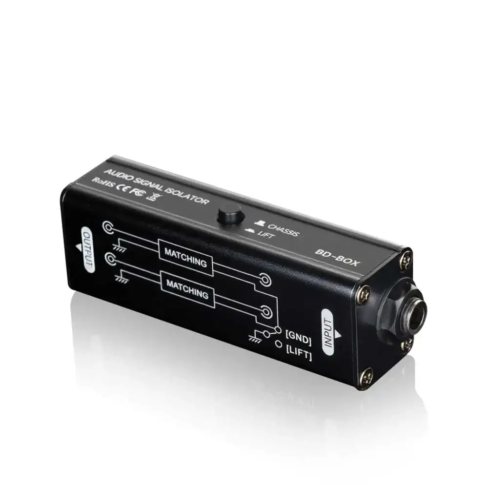 Portable 6.35MM AUX Ground Loo - Audio Music Isolator recension och pris