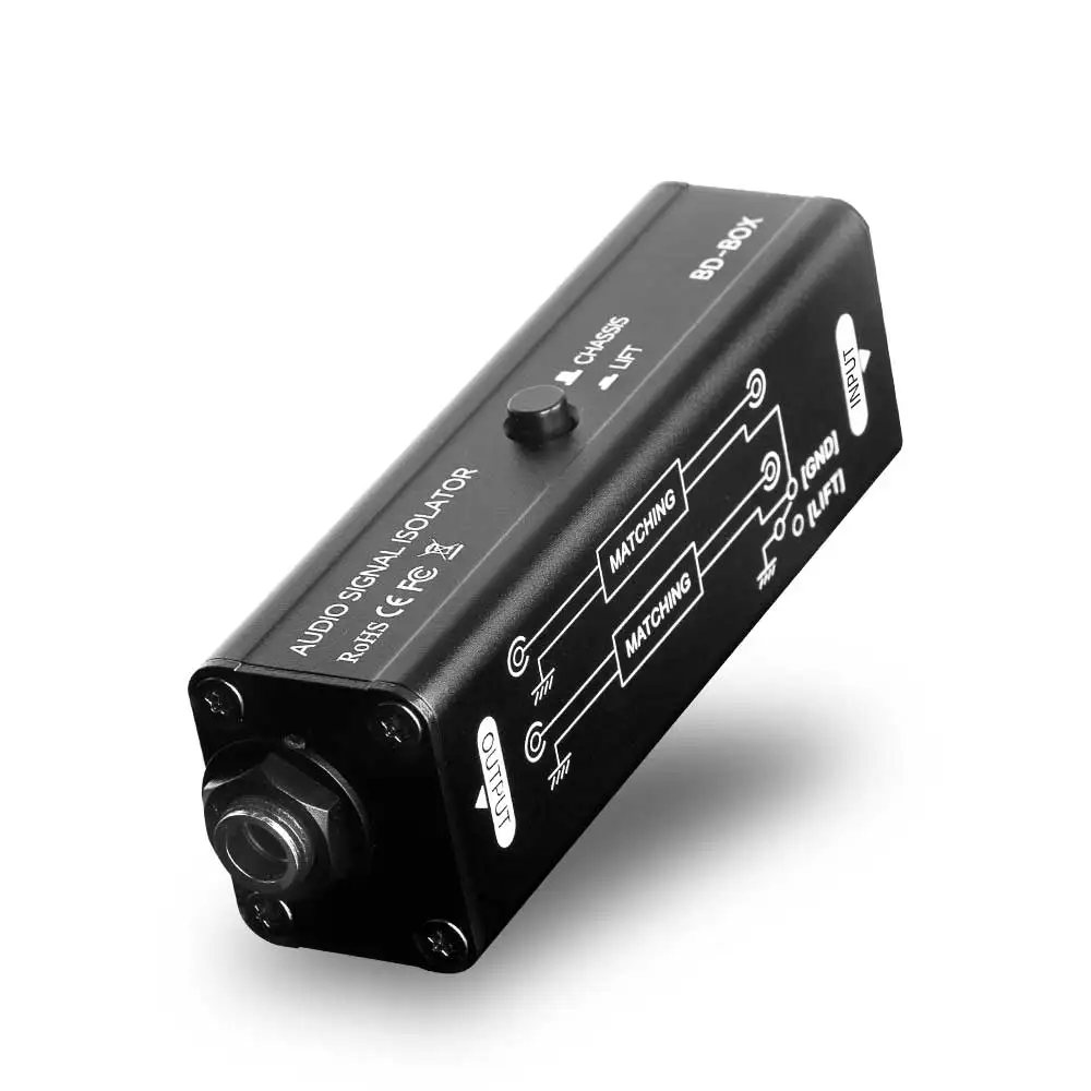 Portable 6.35MM AUX Ground Loo - Audio Music Isolator recension och pris