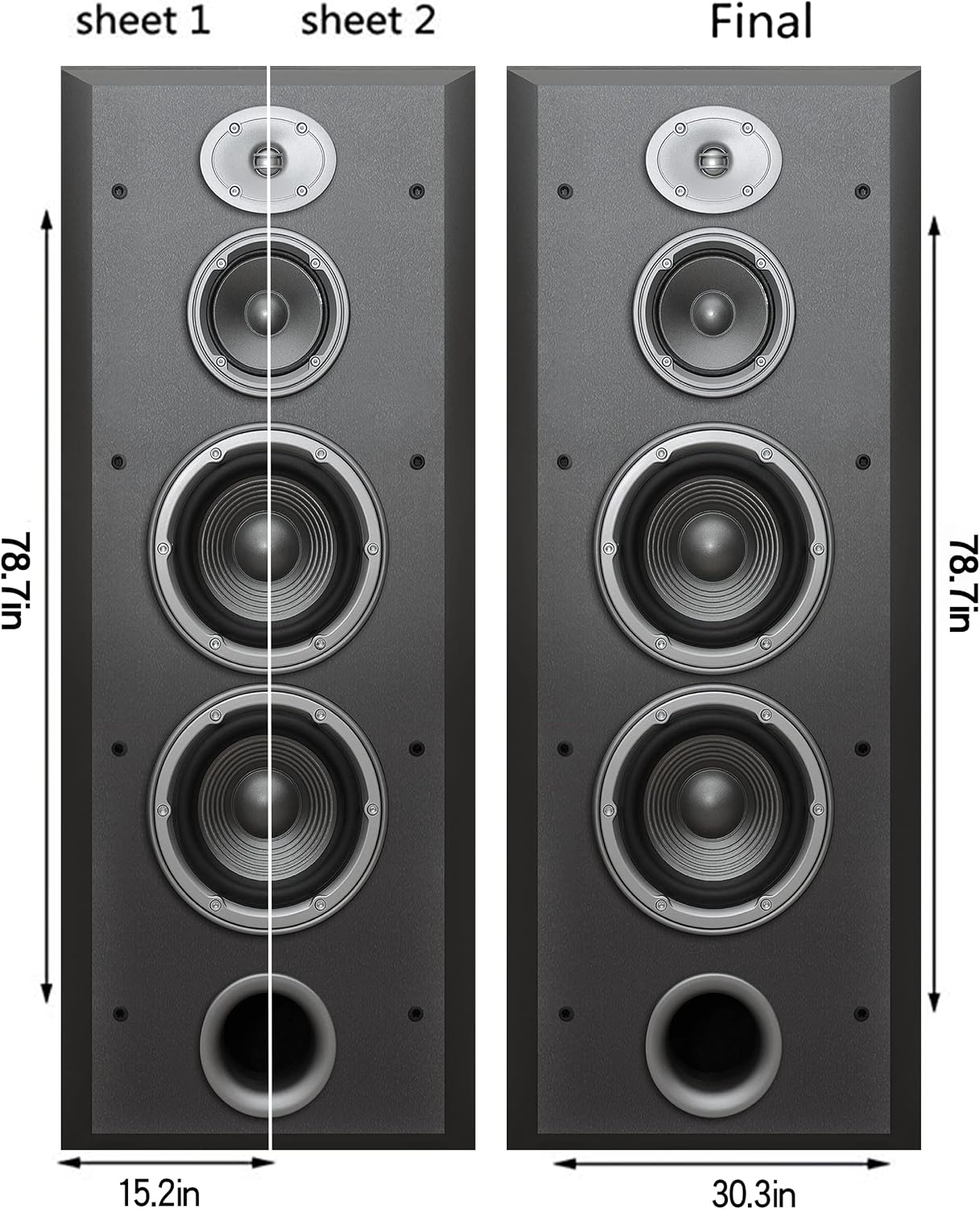 Speaker Door Sticker Music Aud - Audio Music Remove recension och pris