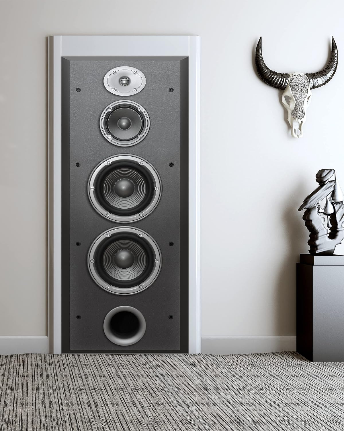 Speaker Door Sticker Music Aud - Audio Music Remove recension och pris