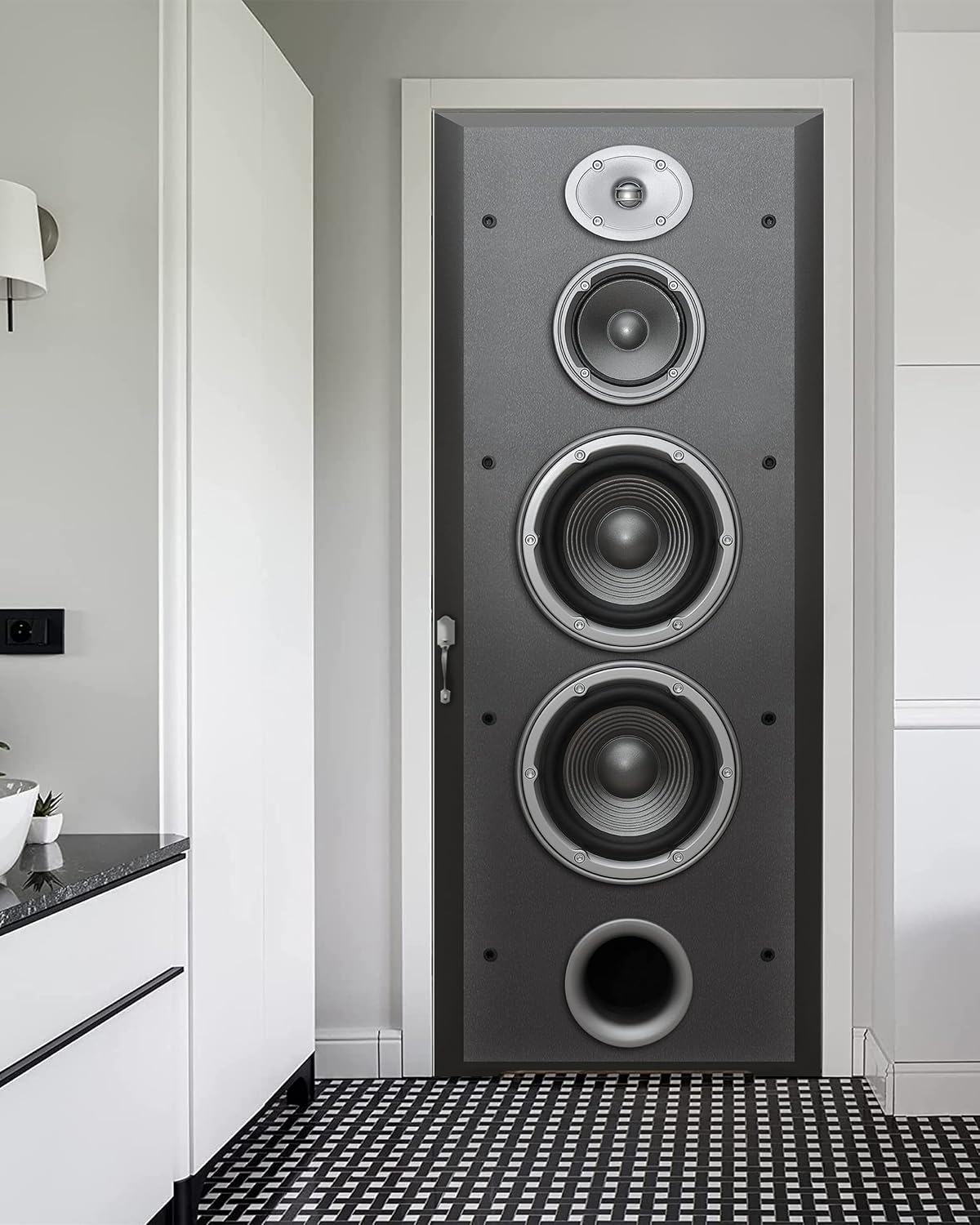 Speaker Door Sticker Music Aud - Audio Music Remove recension och pris