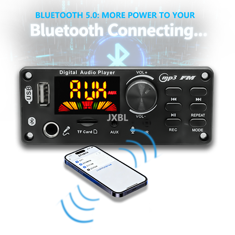 80W Bluetooth 5.0 MP3 Decoder  - Audio Music Mp3 recension och pris