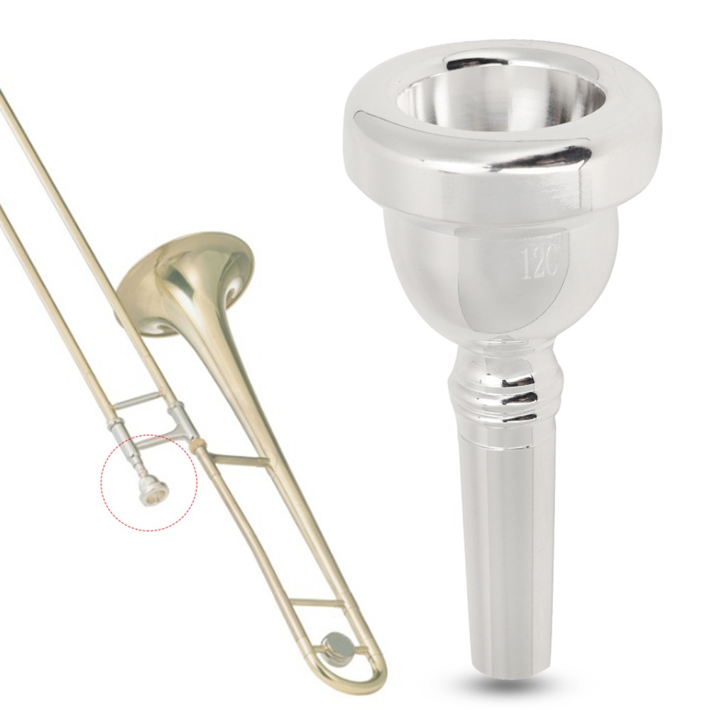Silver Trombone Mouthpiece​ ​B - Trombone Mouthpiece recension och pris