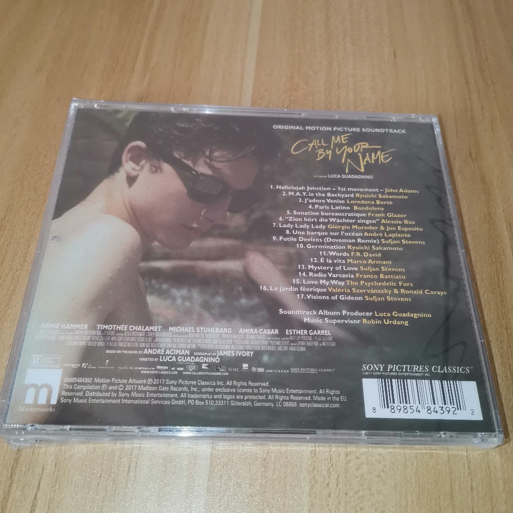 Call Me by Your Name Soundtrac - Audio Music Name recension och pris