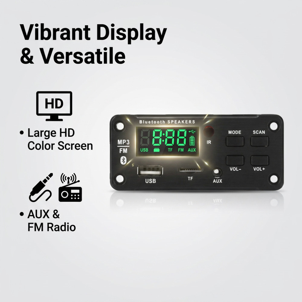 50W Amplifier Bluetooth MP3 WM - Audio Music Free Mp3 recension och pris