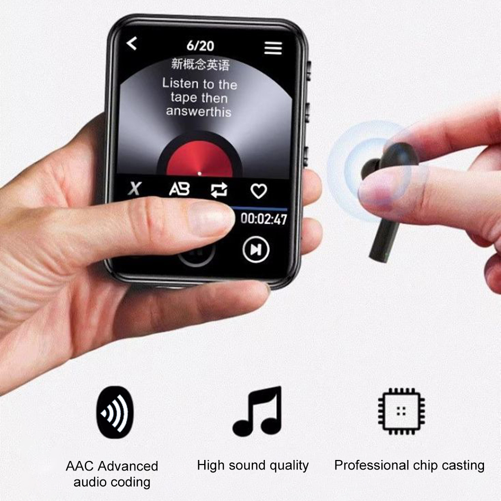 MP3 MP4 Player Portable MP3 Pl - Audio Music Test recension och pris
