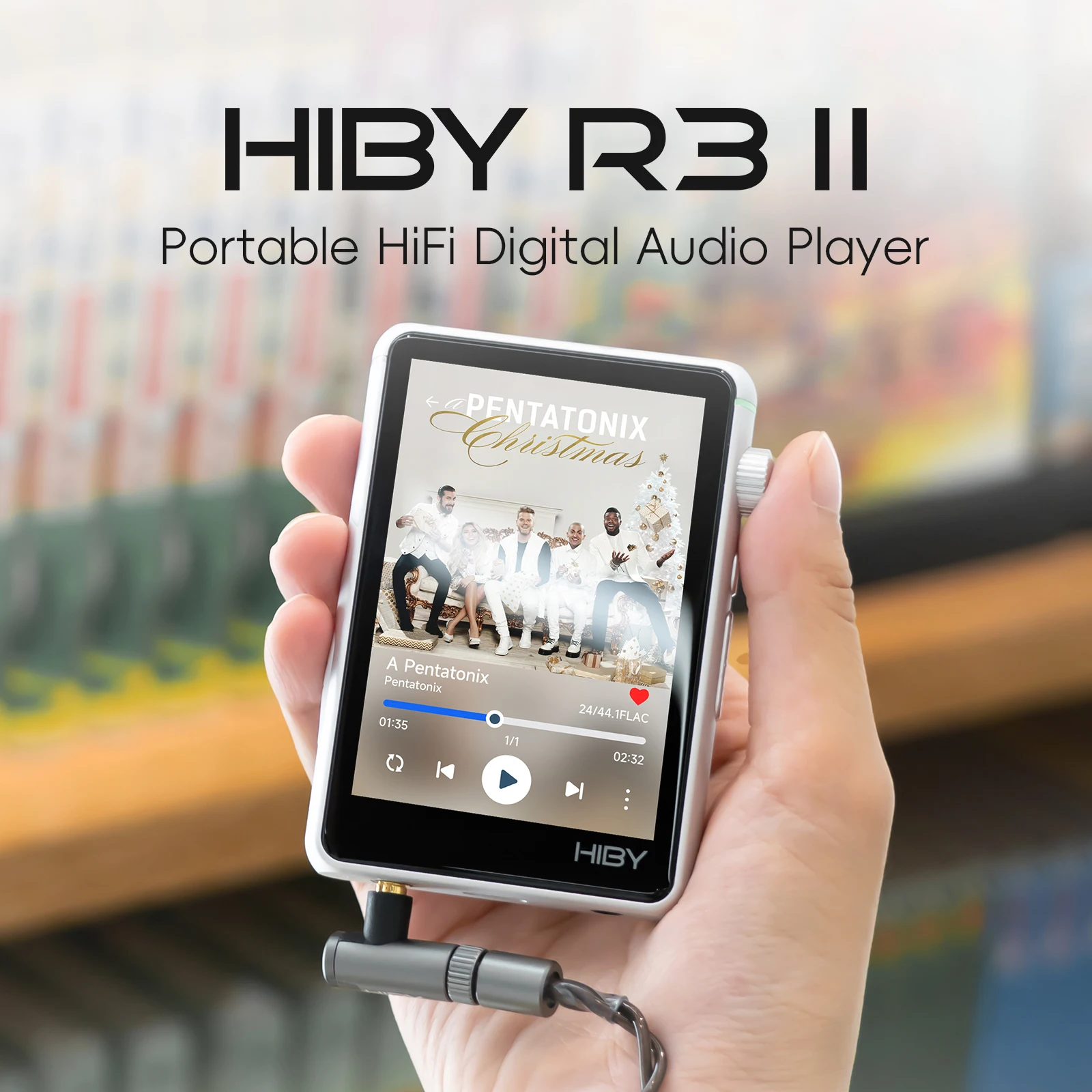 Hiby Music Player Bluetooth R3 - Audio Music Gen recension och pris