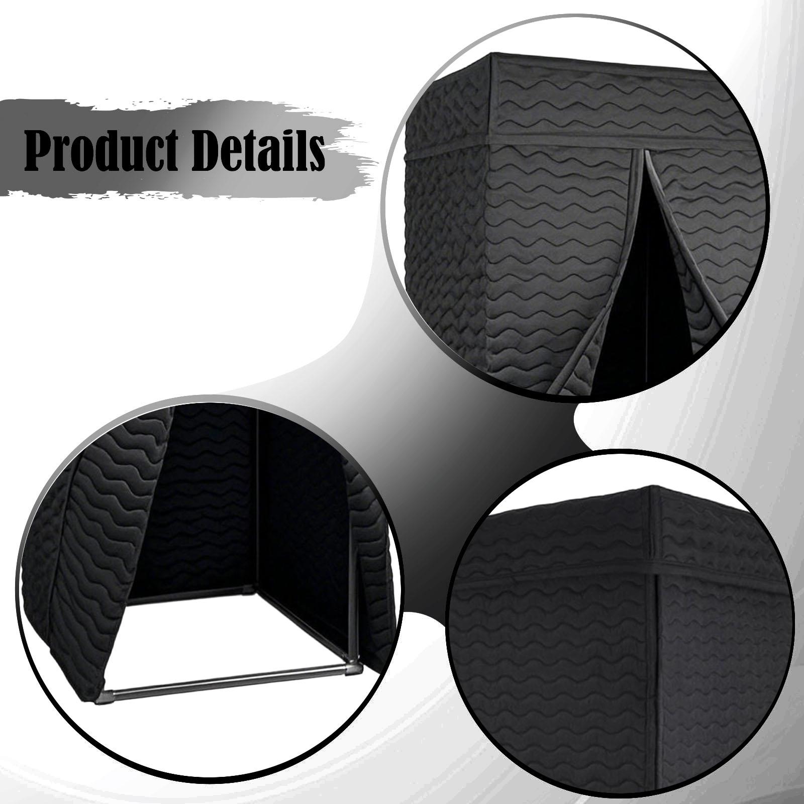 Sound Isolation Booth Portable - Audio Music Isolator recension och pris