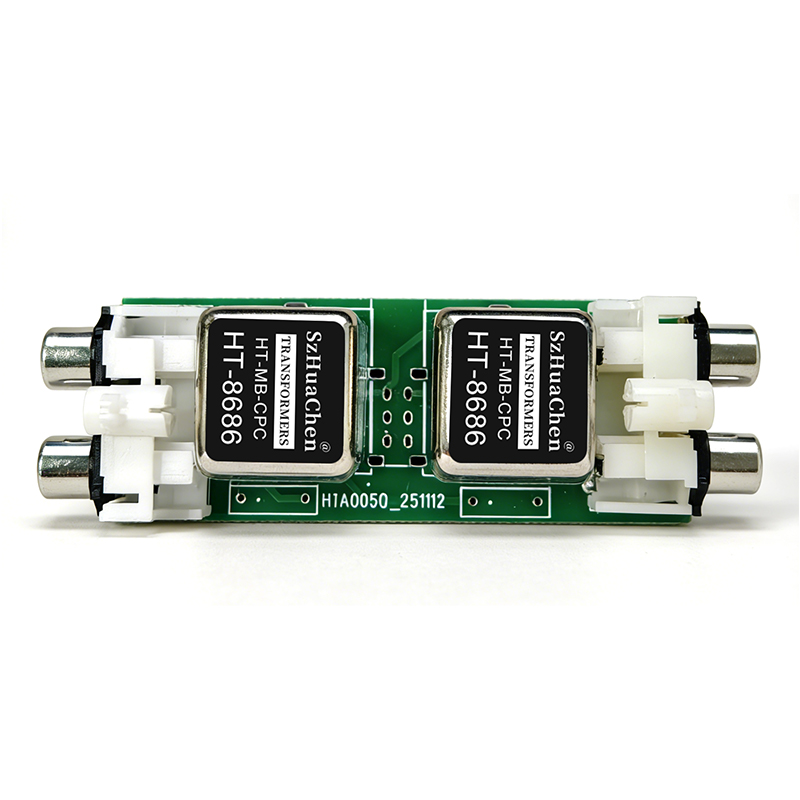 Portable 2 Channels RCA Ground - Audio Music Isolator recension och pris