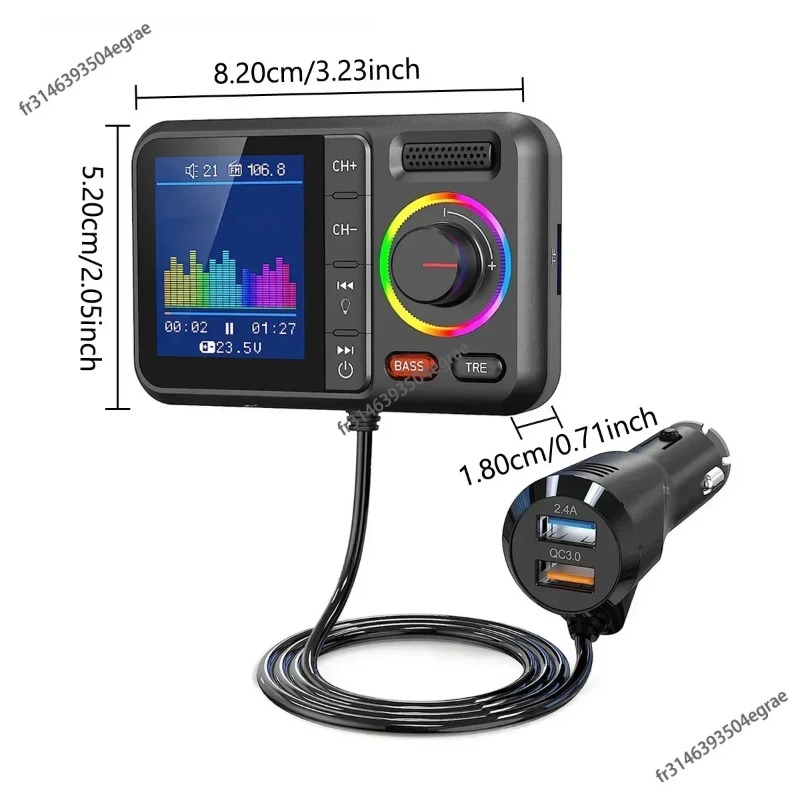 Vehicle Wireless Audio Adapter - Audio Music Track recension och pris