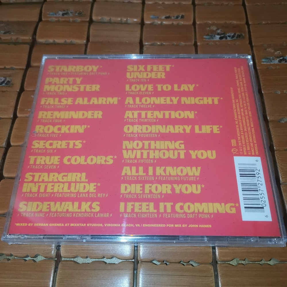 The Weeknd Starboy CD Synth Po - Audio Music New Song recension och pris