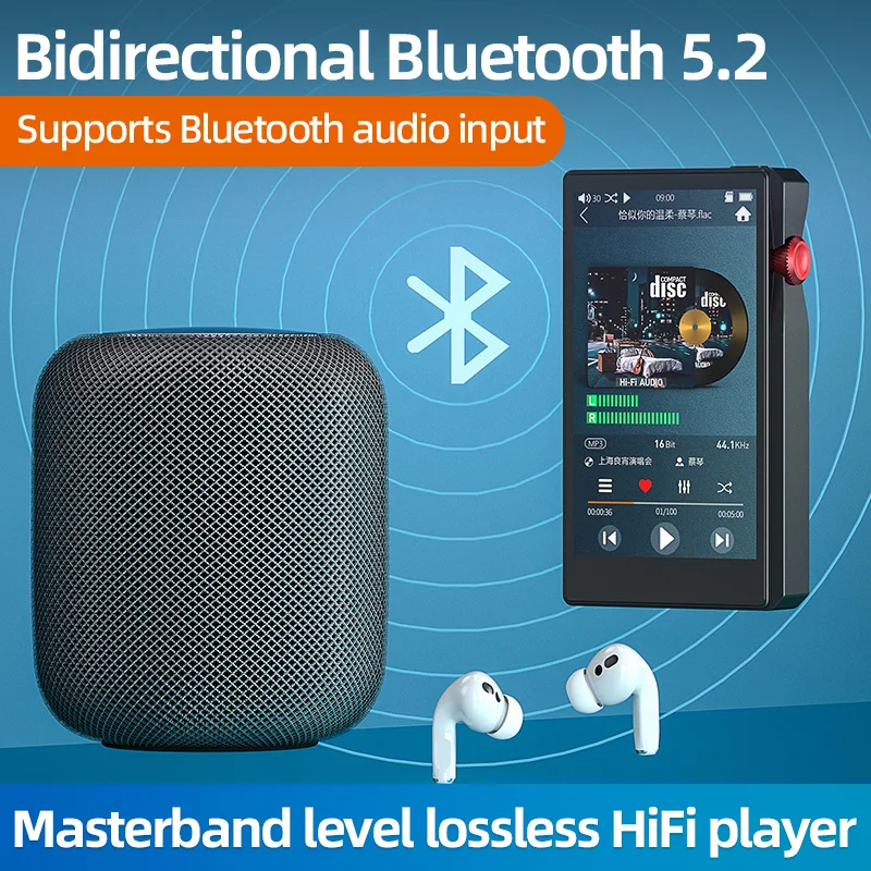 Best Seller HiFi MP3 Player Wi - Audio Music Best recension och pris