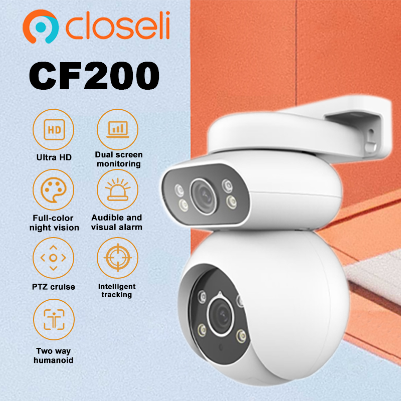 Closeli CF200 5MP IP65 Two-way - Audio Music Track recension och pris