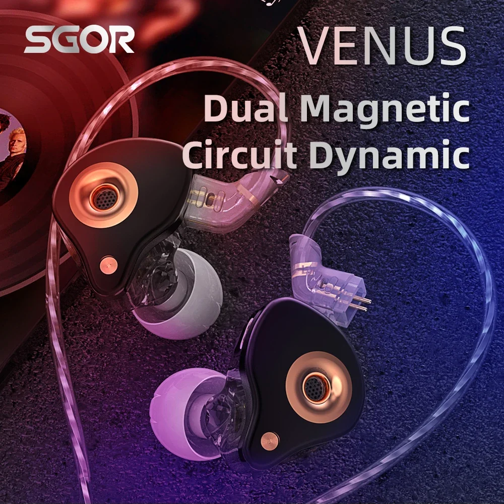 SGOR VENUS 10mm Dual Magnetic  - Audio Music Best recension och pris